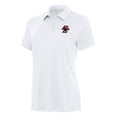 thumbnail image 2 of Women's Antigua  White Boston College Eagles Reprocess Polo, 2 of 3