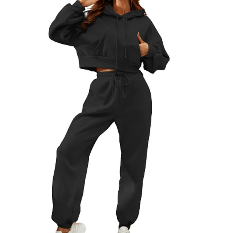 Black sweatsuit walmart new arrivals