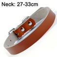 thumbnail image 2 of Collar de cuero para perros - Hecho en EE.UU. - Cuero americano de grano completo,, 2 of 5