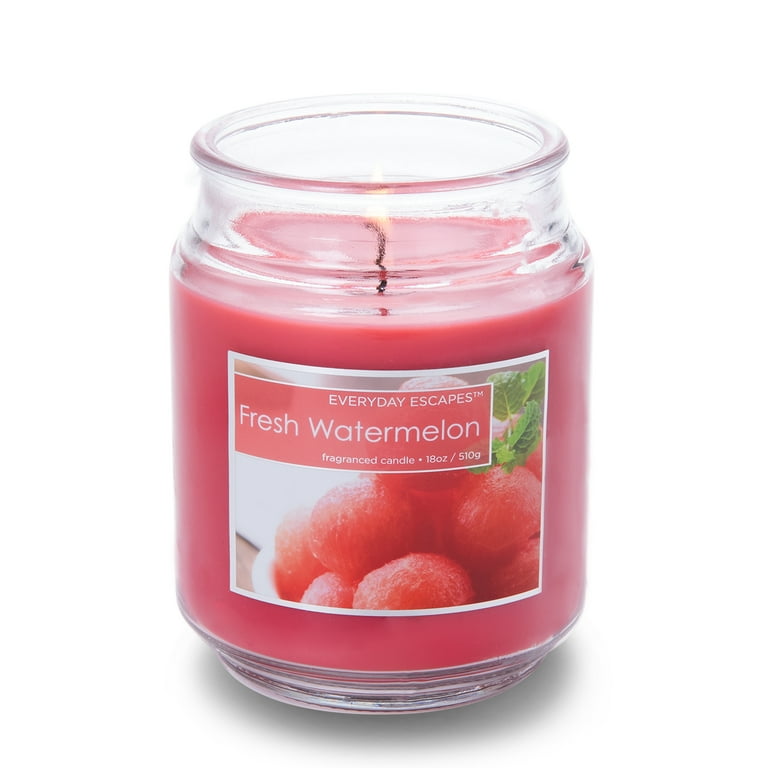 Village Candle Summer Slices Watermelon Scent 2 Wick Size Medium ~NEW~