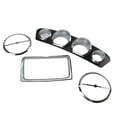 thumbnail image 6 of Motorcycle Fairing Gauge Stereo Switch Instrument Trims Accents Cover For Harley Electra Glide Street Glide Ultra Limited Tri Glide 2014-2022, 6 of 8
