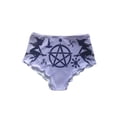 thumbnail image 5 of Women Gothic Bikini Swimsuit Set Y2K Cute Bandeau Wrap Bikini Set Goth Skull Swimwear Bikini Swimsuits, 5 of 7