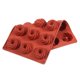 thumbnail image 3 of Moldes de Silicona para Pasteles en Forma de Espiral de 15 Cavidades en Miniatura para Hornear Postres, Mousse, Decoración de Pasteles, Chocolate, 2 Piezas, 3 of 6