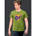 thumbnail image 2 of Bunny Face Off Mind T-Shirt Men -Image by Shutterstock, Male 3X-Large, 2 of 4