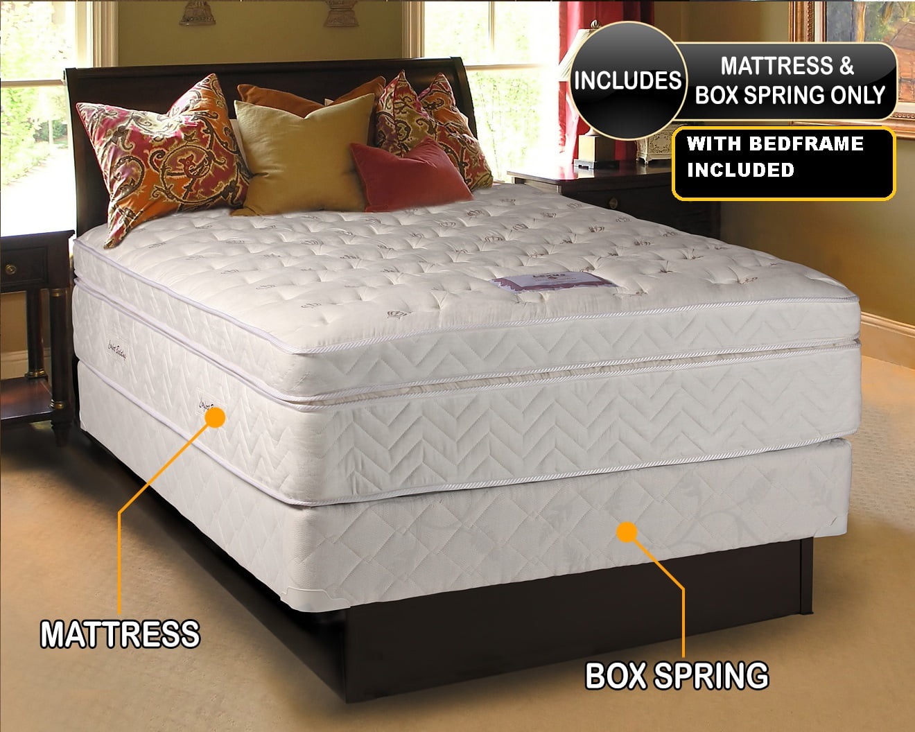slumbercrest plush pillowtop queen mattress reviews