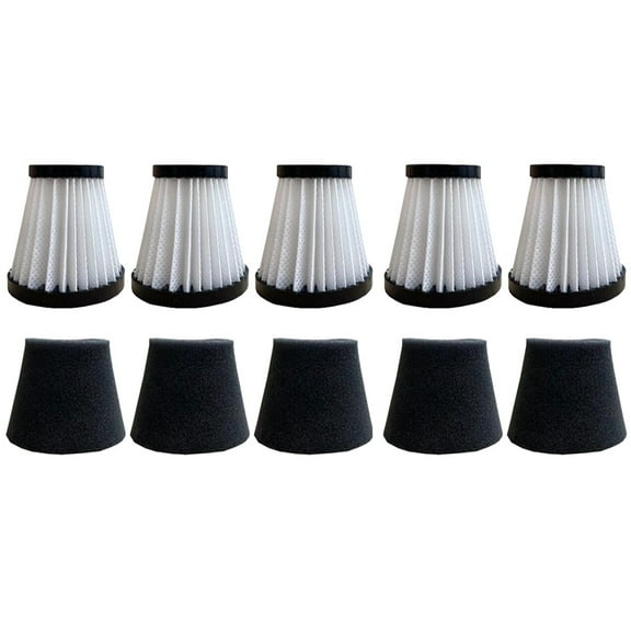 2025 New! 5 Pack Replacement Filter Compatible for Handheld Vacuum Cleaner Style F117,Compare to Parts AD40117