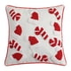 thumbnail image 4 of Funda de almohada navideña de terciopelo decorativa bordada 45cm x 45cm, 4 of 9