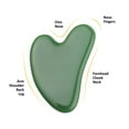thumbnail image 4 of Graflsoa Ensemble Gua Sha Jade Câlin - Outils en Forme de Cœur, Poisson, Triangle, S et Pièce pour Anti-Âge et Détox, Inclut Enveloppe en Mousse et Sacs de Rangement, 4 of 6