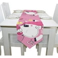 thumbnail image 4 of Coolnut Table Runner 13"x90", Beautiful Unicorn Girl in Dress Washable Table Cloth Runner for Holiday Home Wedding Table Top Decoration, 4 of 5