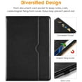 thumbnail image 4 of DTTO for Samsung Galaxy Tab A8 10.5 inch Case 2022, Premium Leather Business Folio Stand Cover with Built-in Hand Strap for Samsung Galaxy Tab A8 10.5’’ 2022 Model [SM-X200/X205/X207], Black, 4 of 6