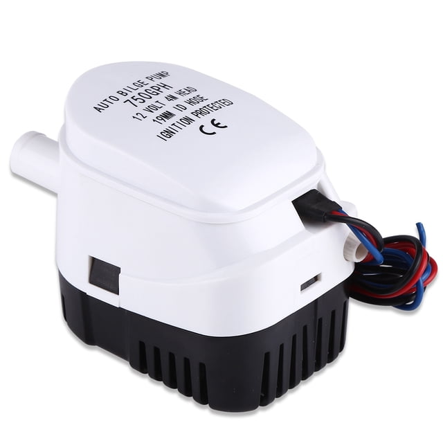 Bomba de achique de agua, 12 V, 750 GPH, sumergible, automática, para barco, bomba de achique diseñada para precisión