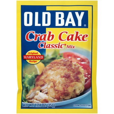 (4 Pack) OLD BAY Classic Crab Cake Mix, 1.24 oz