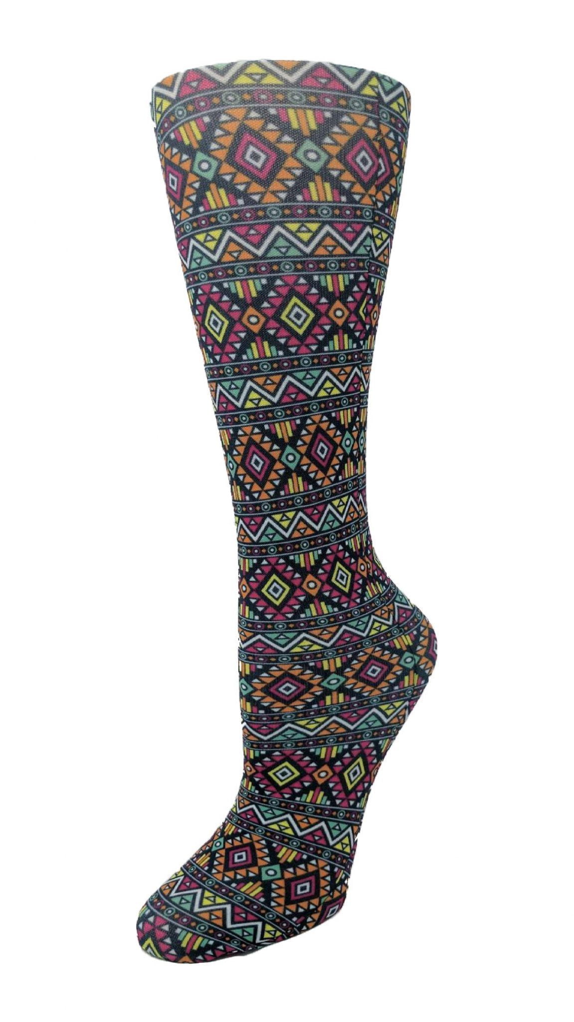 Cutieful Compression Socks Knit Wide Calf 1018 mmHG