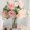 E, variant on Living Room Entrance Decoration Simulation Artificial Flower Bouquet Mother'S Day Gift 7 Spring Carnation Simulation Flowers Artificial Flowers