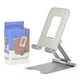 thumbnail image 1 of Soporte de metal para teléfono celular, antideslizante, antigolpes, soporte para tableta, soporte fijo para teléfono inteligente, plateado Jumpingount EL4771-02B, 1 of 2