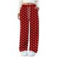 thumbnail image 2 of Pantalones largos de poliéster con bolsillos y estampado elástico para mujer, 2 of 4
