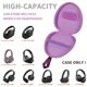 thumbnail image 2 of Funda universal para auriculares GWCASE para JLAB/JBL/Sony/Beribes Purple, 2 of 9