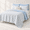Blue-King (106"x98"), variant on Alaskan King Quilts 132x120 Blue Shabby Chic Flbedspread Coverlet Set