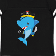 thumbnail image 4 of Inktastic Pirate Shark, Cute Shark, Little Shark, Blue Shark Boys or Girls Toddler T-Shirt, 4 of 5