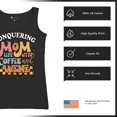thumbnail image 6 of Conquering Mom Life With Coffee and Wine Women's Tank Top Trendy Motherhood Parenting Family Soccer Mama #momlife, 6 of 7