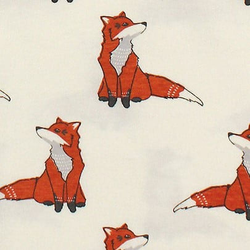Touched by Nature Baby Boy Organic Cotton Sleeveless Wearable Sleeping Bag, Sack, Blanket, Boho Fox, 18-24 Months