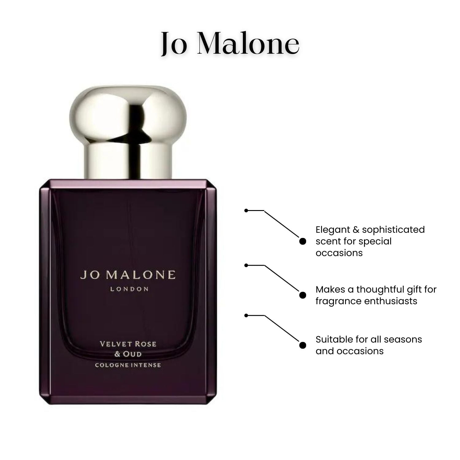 Velvet Rose & Oud Cologne Intense | Jo Malone London
