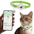 thumbnail image 3 of MKHSQHDG Todays Deals Clearance Sale Cat and Finder Locator Alarm Key Loss Alarm Silicone Cat and Android Locator Location Tracking Collar Suitable for Any Collar Worldwide, 3 of 5