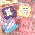 thumbnail image 1 of Bolsa de almacenamiento de servilletas sanitarias, bolsas de tampones para mujer, tarjetero, servilleta, toalla, cosméticos, monedero de algodón, organizador Sincero Hogar, 1 of 6