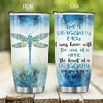 thumbnail image 2 of Dragonfly Mug Tumbler Women Gifts - Coffee Cup Presents for Girls Sisters Soul Female Friends Mom Wife Kids Easter Mothers Day Birthday Christmas 20oz Stainless Steel Insulated Thermos Cup, 2 of 6