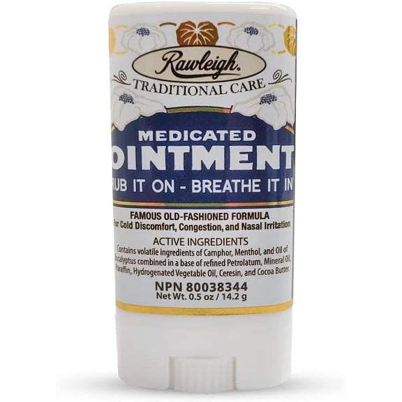 Rawleigh Medicated Ointment Stick: 0.5 oz / 14.2g - Pack of