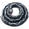 thumbnail image 1 of Serpiente de goma larga de 53 pulgadas de color, juguetes de serpiente falsas, bolsa de fiesta, relleno, disfraz de broma de Halloween (negro) Feliz Sencillez, 1 of 4