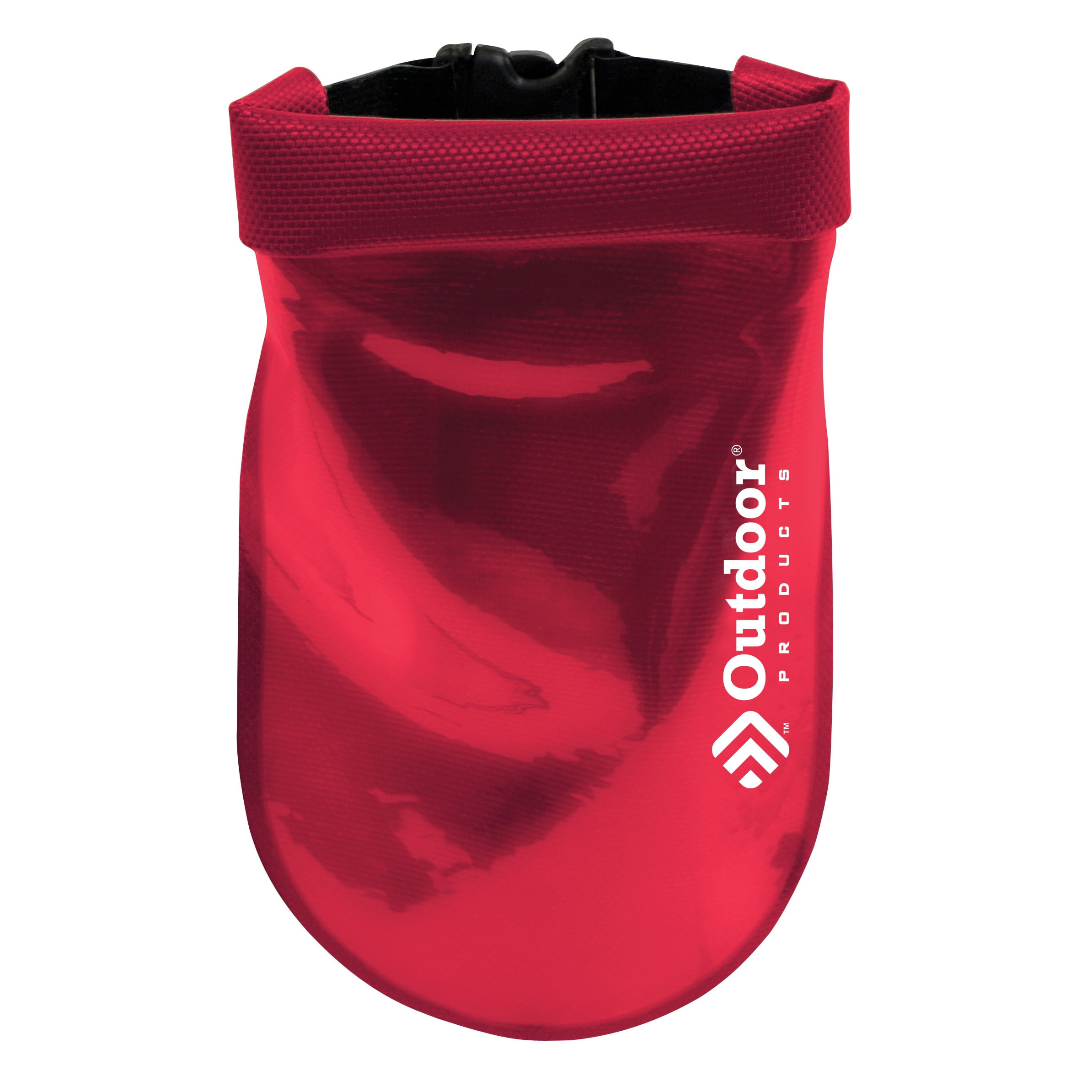 Outdoor Products Valuables Dry Pouch Watertight Roll Top Seal, Red, Unisex