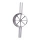 thumbnail image 1 of Divisor de bambú, divisor de tubos de bambú, herramienta manual portátil, herramienta para partir bambú, para jardineros, artesanos, patio trasero, Plata 8 cortes, 1 of 8
