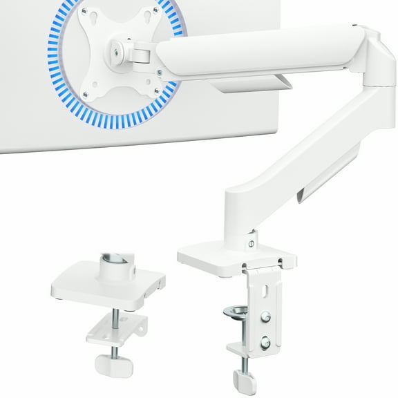 VIVO Single Monitor Mechanical Spring Desk Mount Fits Computer Screens up to 32"