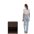 thumbnail image 2 of Hogare Buro Florencia, Mesita Auxiliar, Mesa de Noche Color parota, 2 of 7