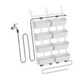 thumbnail image 3 of Maceta vertical de pared con 8 bolsillos para plantas. Blanco, 3 of 9