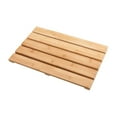 thumbnail image 3 of Bamboo Bath Mat Sturdy Waterproof Anti Slip Elevated Design for Shower Toilet and Bathroom Decor, 3 of 9