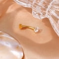 thumbnail image 3 of Gnoliew 14G Titanium Floating Belly Button Rings for Women Flat Back Belly Rings 8/10/12/14mm Belly Piercing Jewelry, 3 of 7