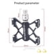 thumbnail image 4 of K5 Quick Release Pedal Folding Bike Pedal Bicycle Part Silver, 4 of 5