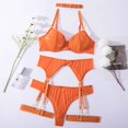 thumbnail image 1 of Conjunto de 6 piezas de fajas sexys de malla 40 y color sólido, 1 of 6