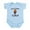 Sky Blue, variant on CafePress - Assistant Basketball Coach Body Suit - Baby Light Bodysuit, Size Newborn - 24 Months
