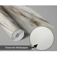 thumbnail image 6 of S4Sassy Rustic Woodgrain Wallpaper - Commercial Space Wall Covering, 25" X 60" Self-Adhesive Textured Vinyl Wallpaper, Decorative Walls Wrap, Easy Diy Wall Covering For Retail, Office Spaces - Gray, 6 of 8