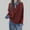 Red, variant on Denim Sweater for Women Collared Sweaters for Women Denim Collar Sweater Long Sleeve Sweaters for Women Collared Shirts for Women Pullover Sweaters for Women Black One Size