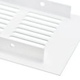 thumbnail image 3 of Air Vents Cover, 1Pack 450 x 80mm Aluminum Alloy Mesh Air Return Vent Cover, Louvered Ventilation Grille (White), 3 of 5