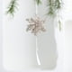 thumbnail image 1 of Adornos para Árbol de Navidad con Purpurina, Encaje, Copos de Nieve, Corazones, Mariposas, Colgantes, Adornos Navideños., 1 of 6