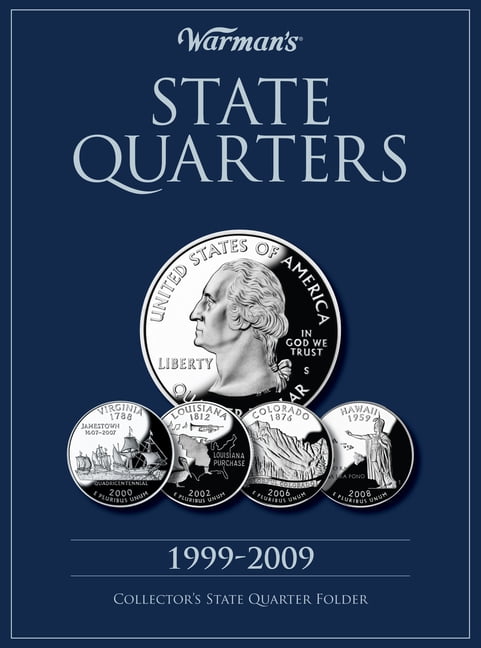 P & D STATEHOOD WASHINGTON QUARTER 2 FOLDERS W/COIN COLLECTING BOOK 1999-2008 
