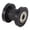 Black, variant on YAHHU Chain Tensioner Roller Pulley Guide Wheel Replacement for Mini Bike Motorcycle Parts Blue 1.57 inches / 4 cm