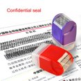 thumbnail image 4 of CAROOTU Rolling Privacy Information Guard Stamp Confidential Seal Stamp, 4 of 6