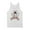White, variant on Country Ghost Howdy Tank Top Unisex Large White