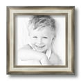 thumbnail image 2 of ArtToFrames 8x8" Antique Silver Panel Picture Frame, Silver Wood Poster Frame, with Regular Glass (FBPL-4760), 2 of 7